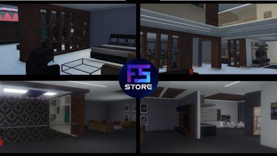 Modern Housing Shell 02 [ Furnished + Non Furnished ]