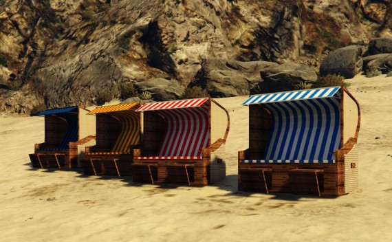 Code & Poly Strandkorb Prop set