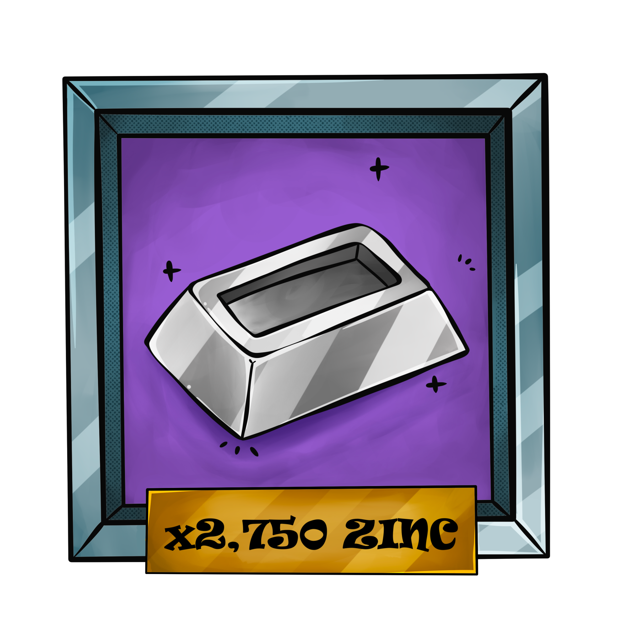2,500 (+250) ZINC