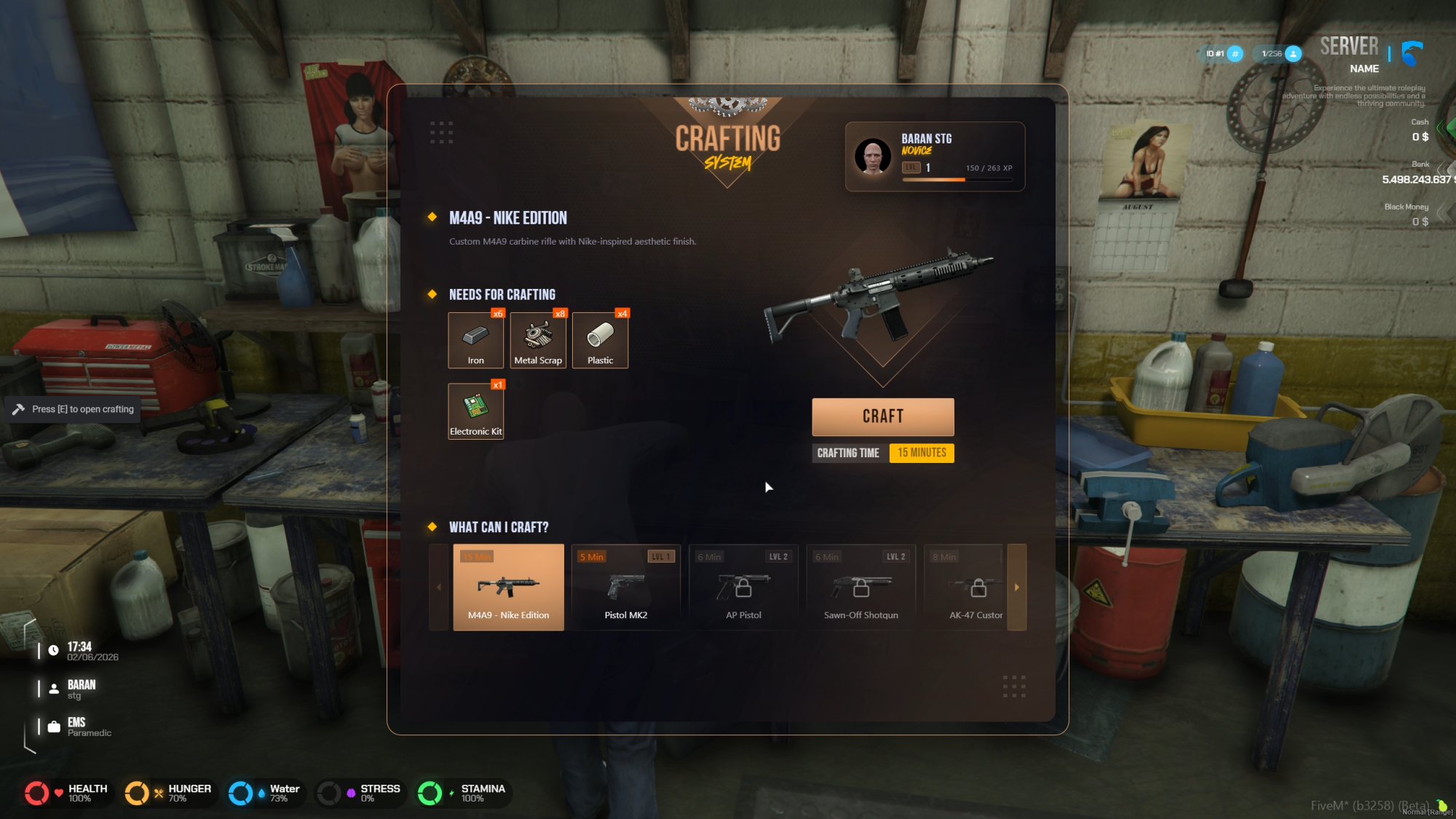 Crafting System - Image undefined