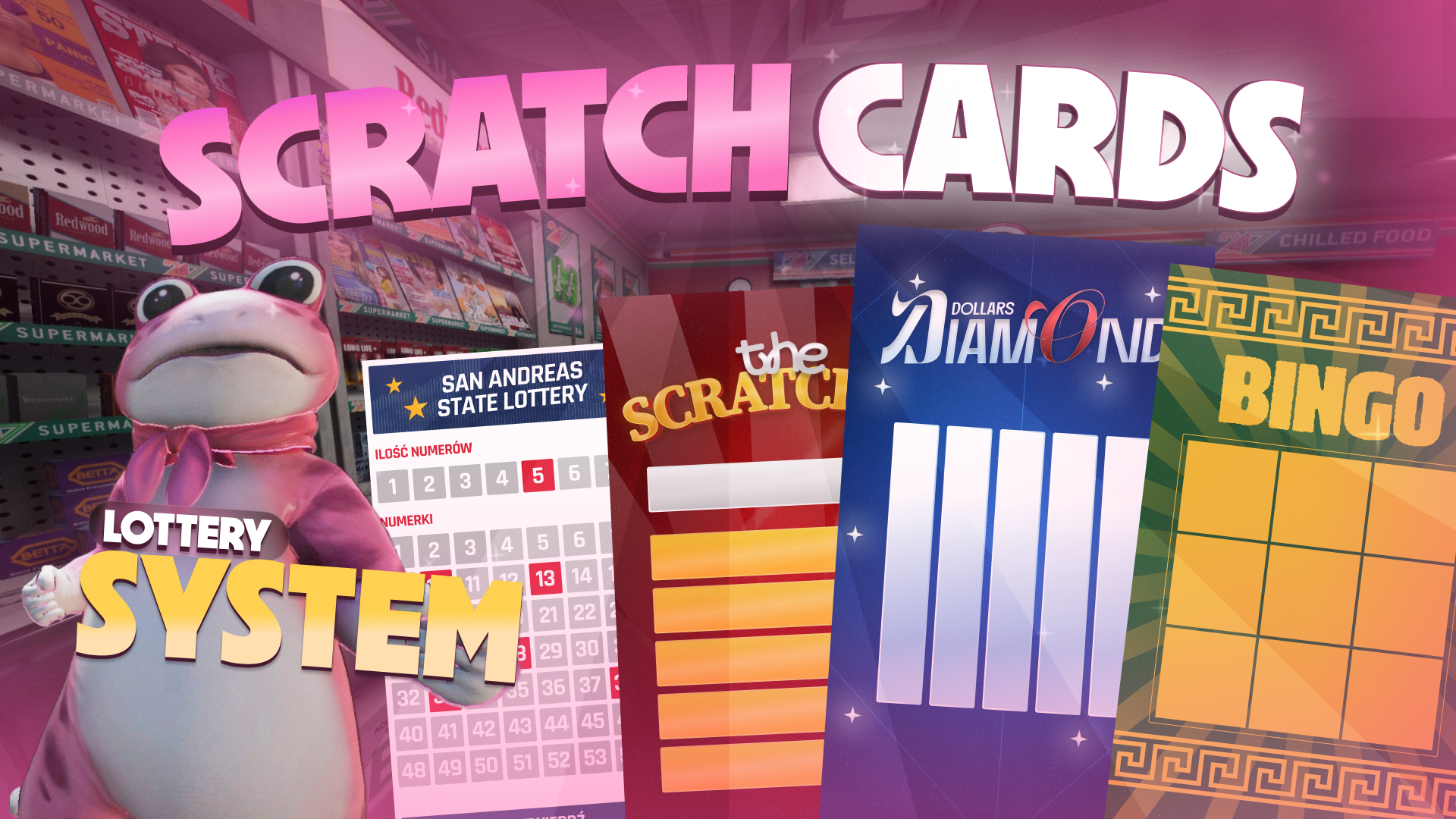 Scratch Cards | +5 Types & Modern Lottery System
