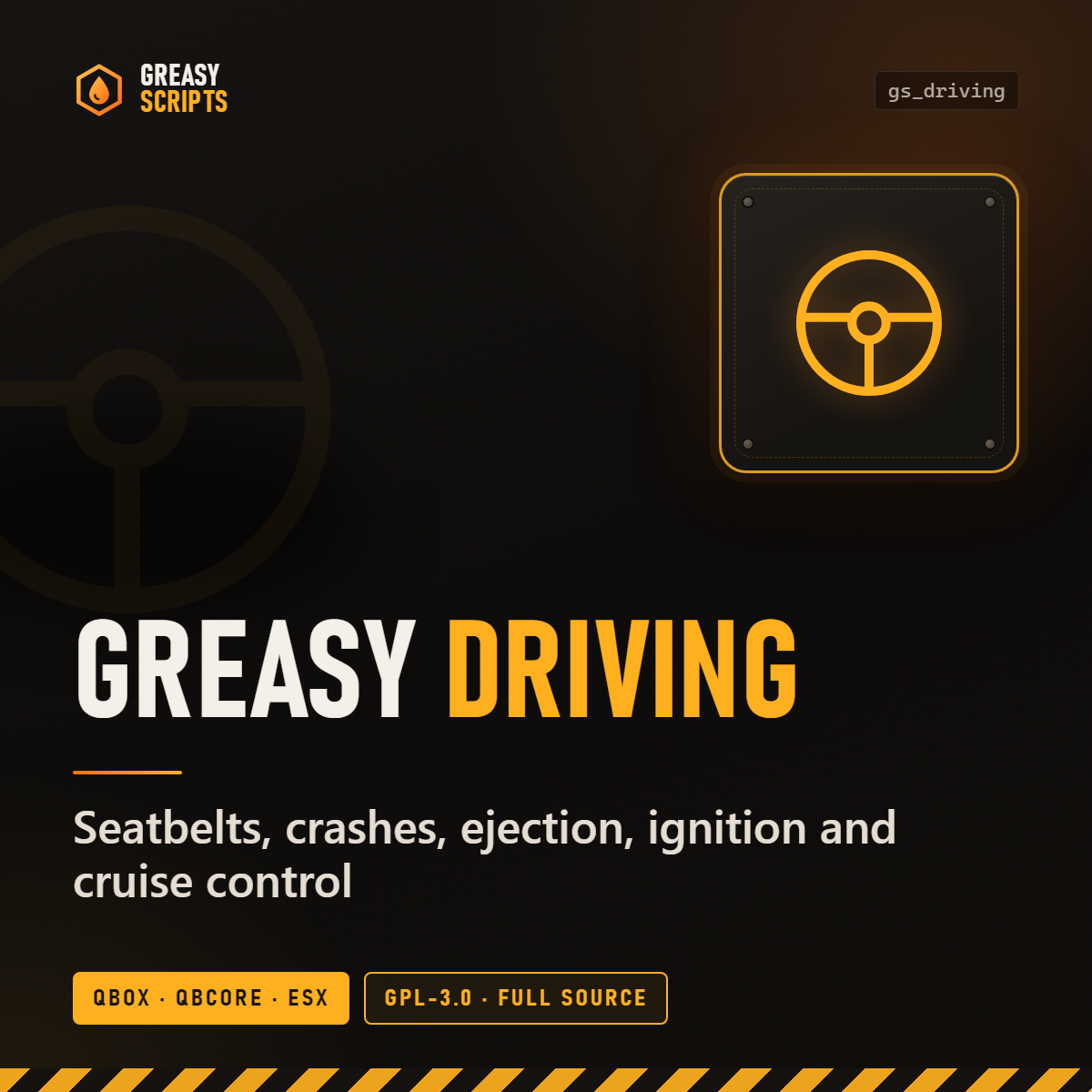 Greasy Driving - Seatbelts, Crashes, Ejection & Cruise
