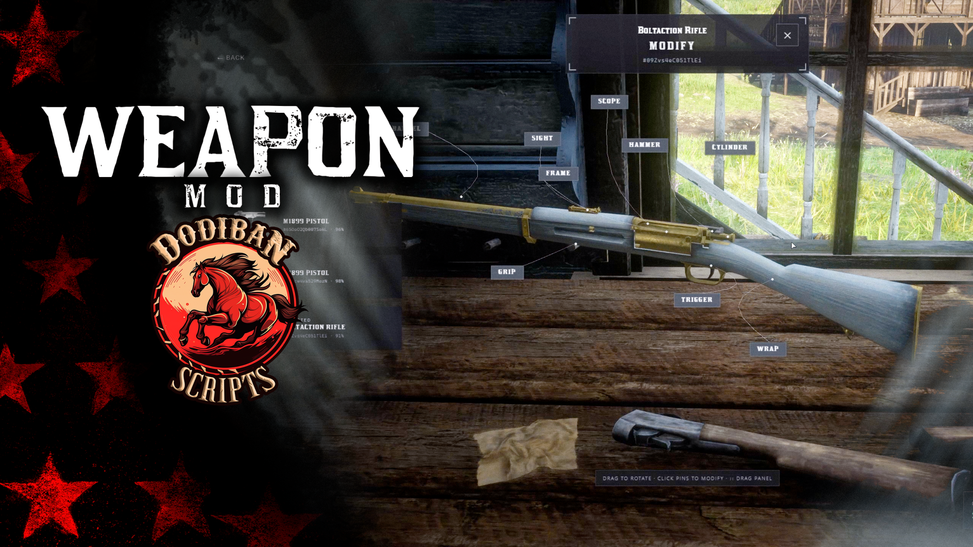 Weapon Mod | RedM | Escrowed