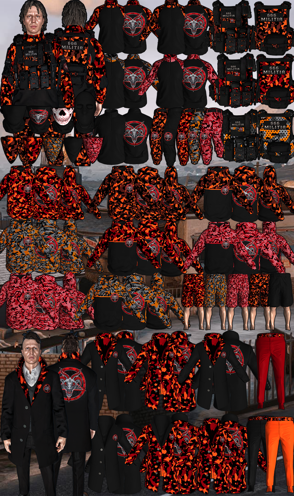 666 Militia Bundle