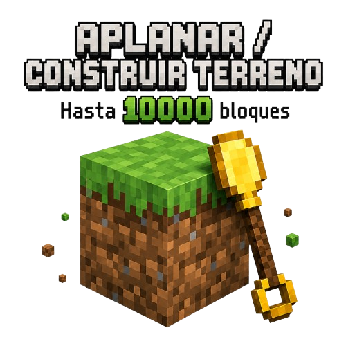 Construir o Aplanar 10000 Bloques