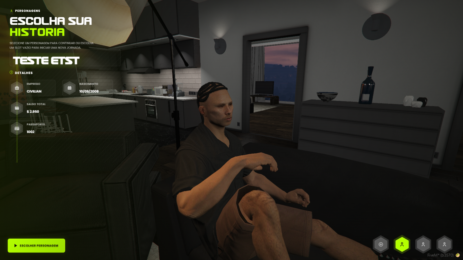 Character System ( qb core , esx,  vrp)