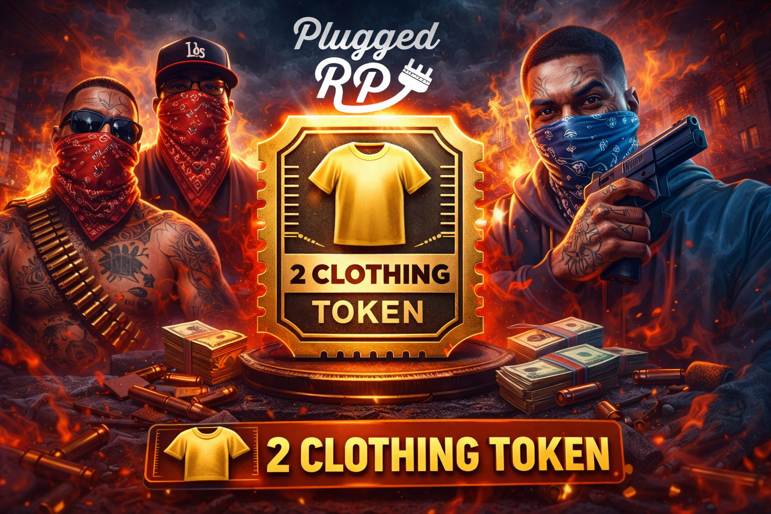 👕🎟️ 2 CLOTHING TOKEN