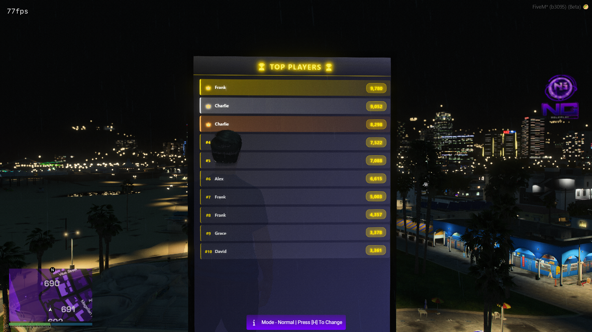 Advanced Live Leaderboard Script