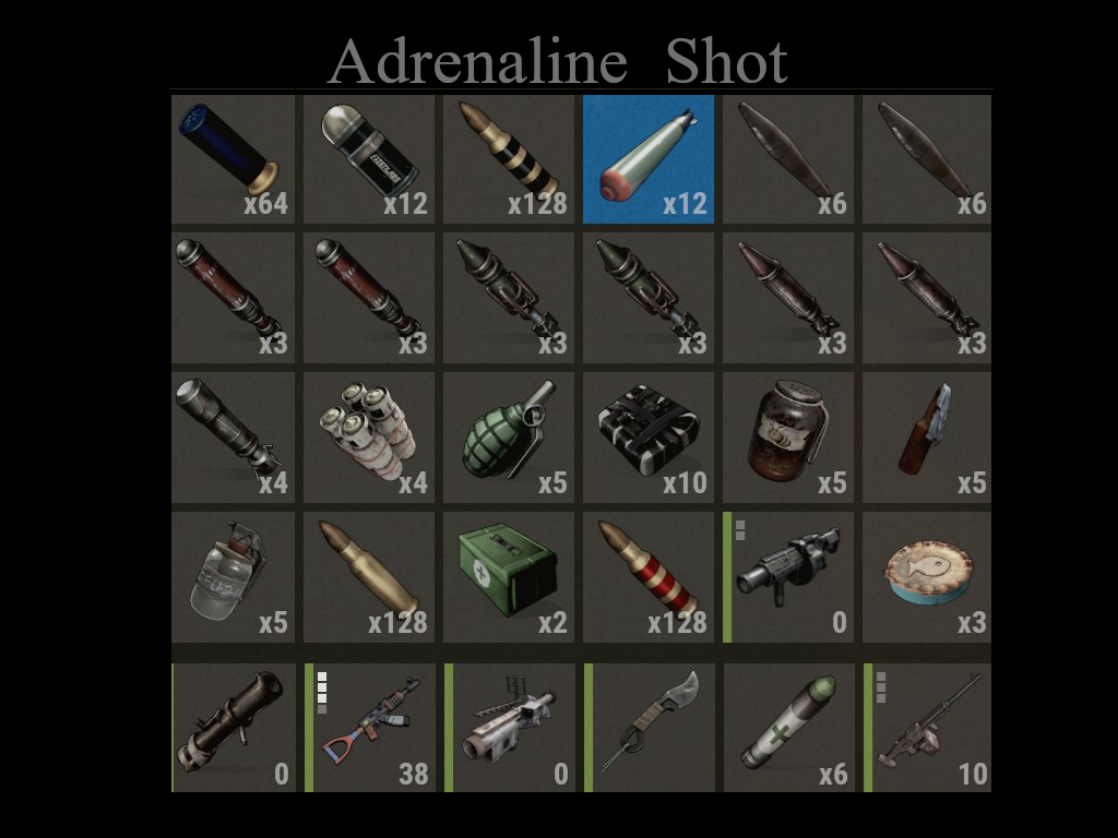 Adrenaline shot