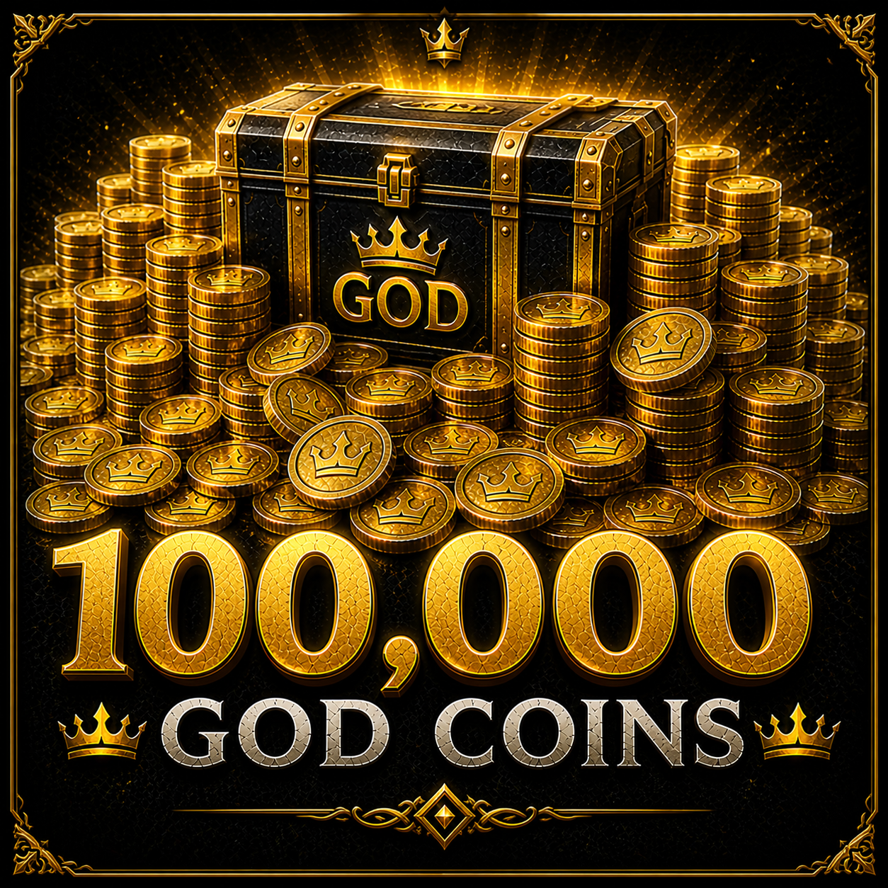 100,000  God Coins