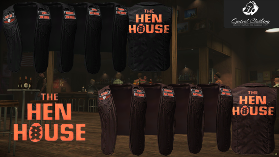 Hen House Biker Vest