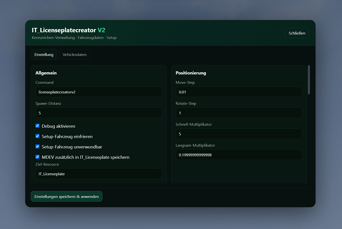 [Creator] IT_Licenseplatecreator [V2]