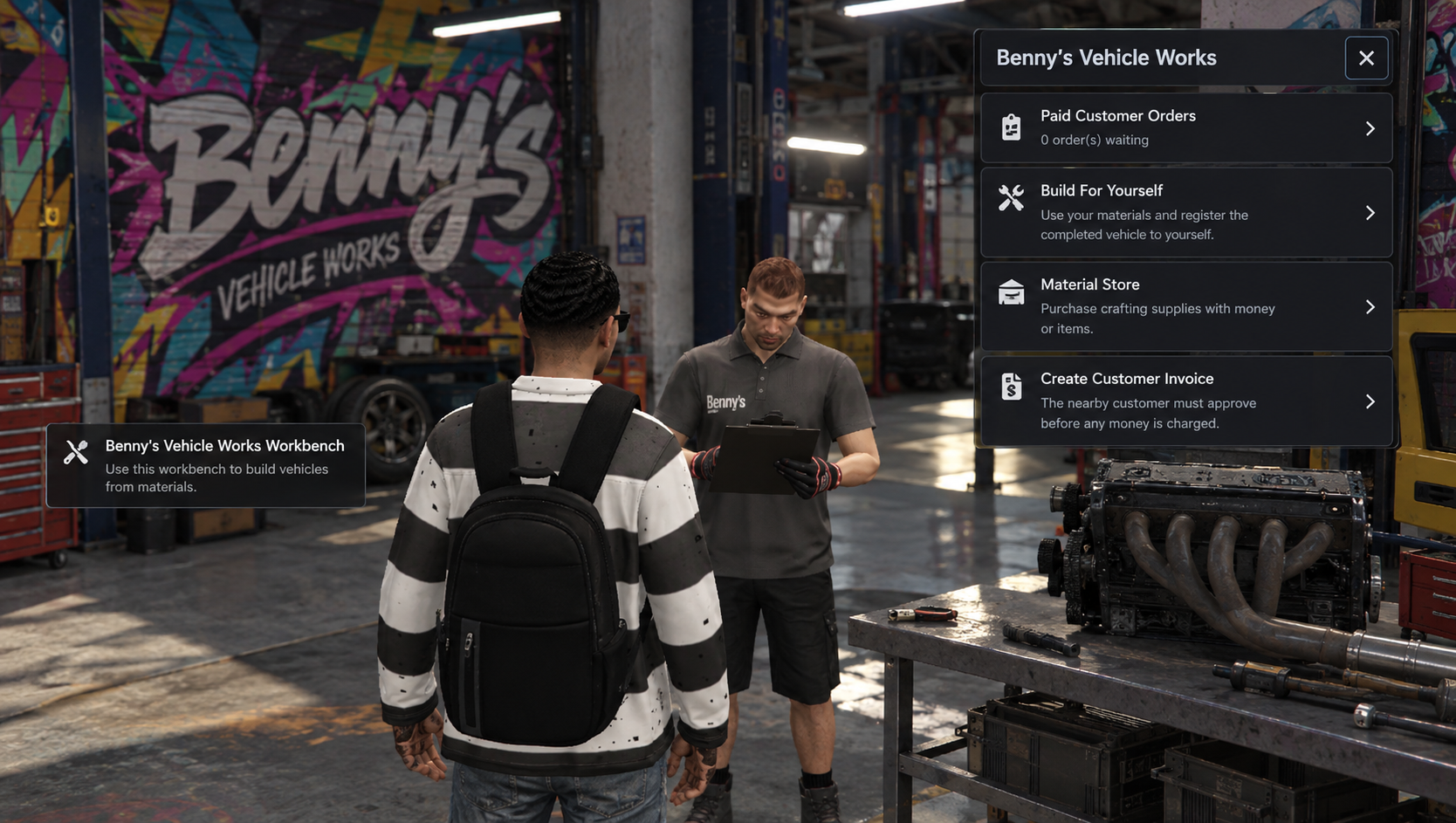 Sleezy Development • Advanced Vehicle Crafting System (QBCore & QBOX)
