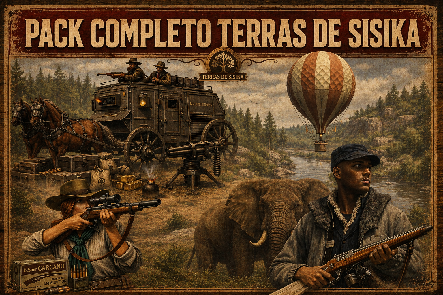 PACK COMPLETO - TERRAS DE SISIKA