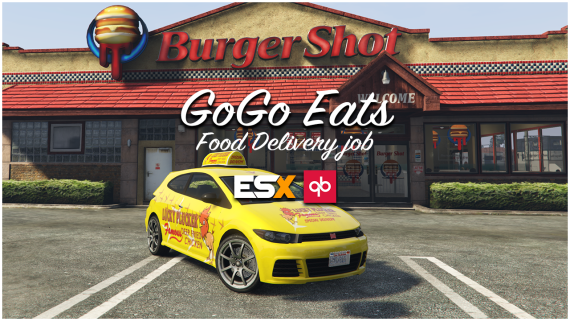 🚗 GoGo Eats - Food Delivery Job | GTA O-Inspired
