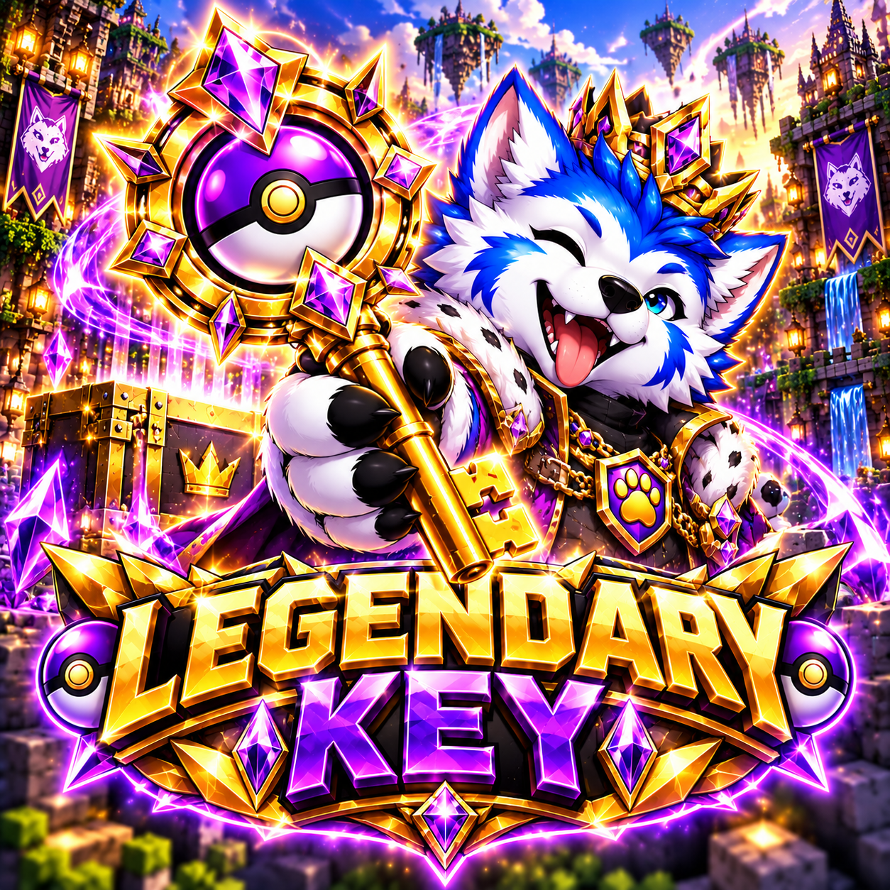 Legendary crate key