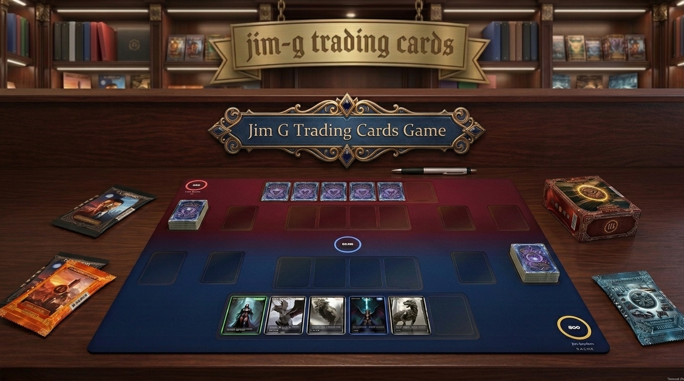 Jim G Trading Cards & Trading Card Game Bundle