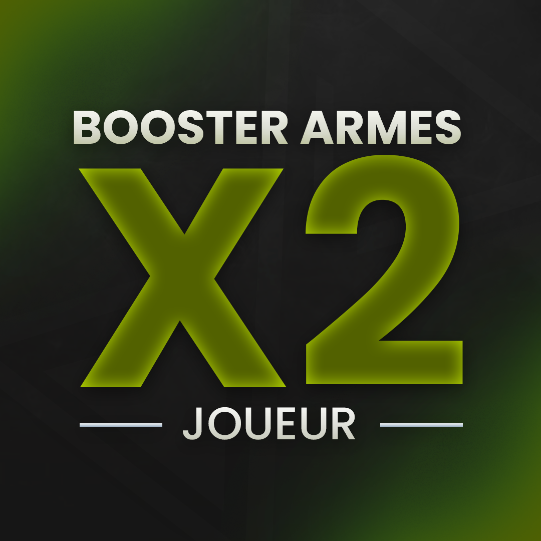Booster XP Armes x2 - (Joueur)