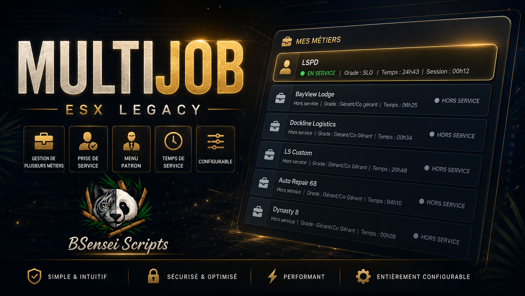 BSensei MultiJob