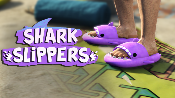 Shark Slippers