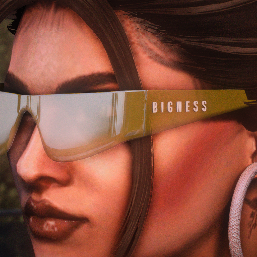 Bigness Mono Rectangular Sunglasses