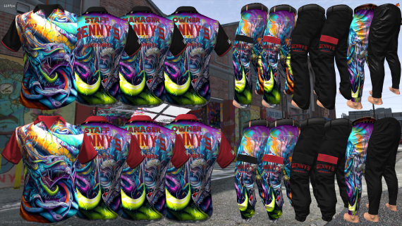 Bennys Graffiti 4 (M+F)