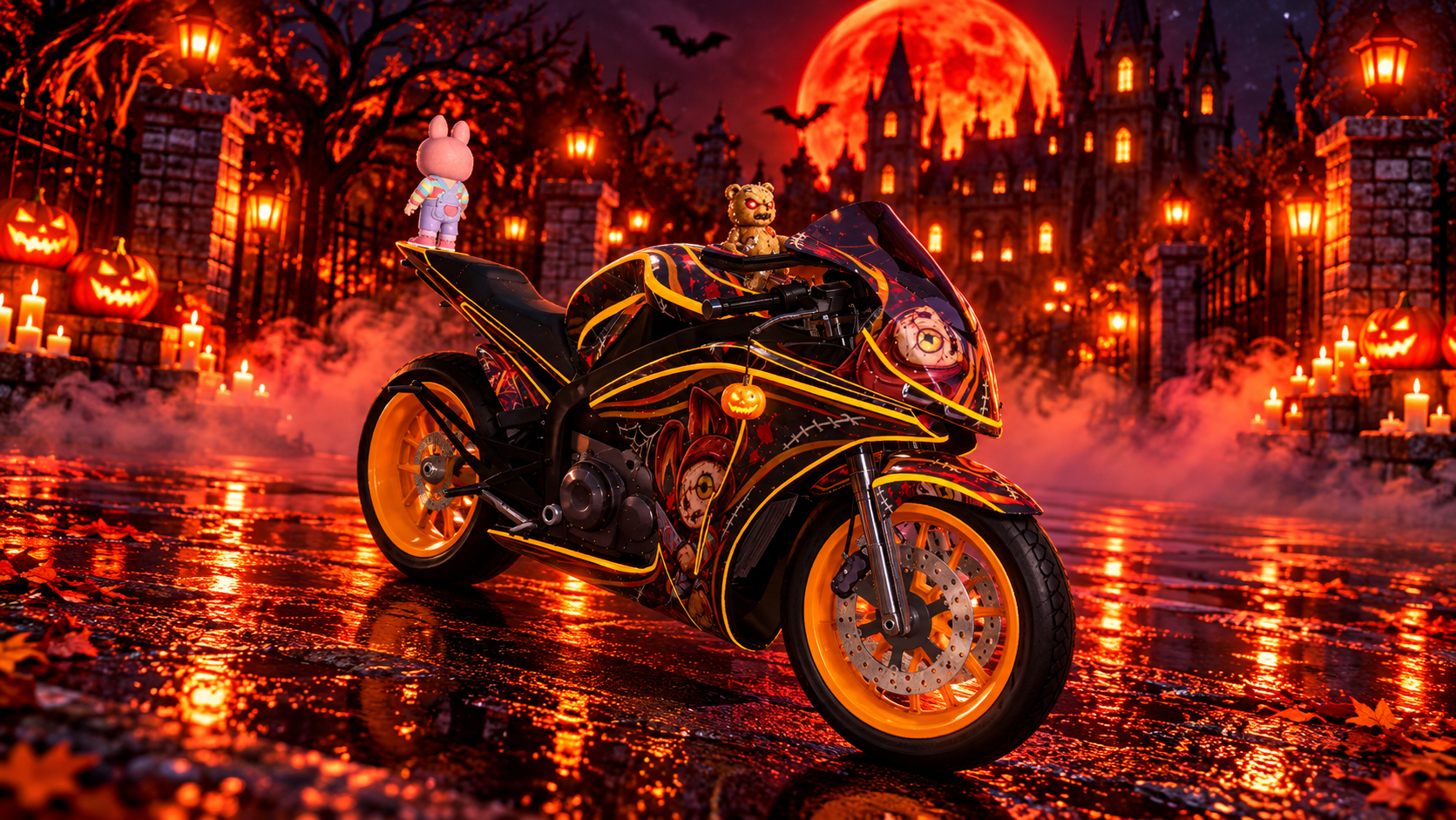 VehicleHalloDouble | Halloween Sport Bike