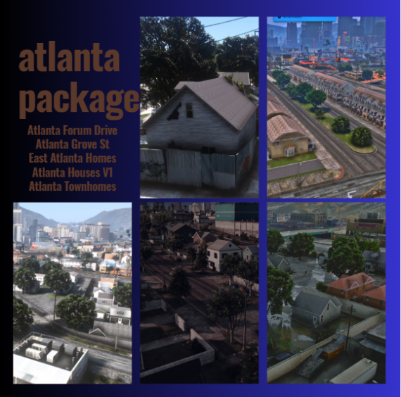 AATLANTA MAP PACKAGE