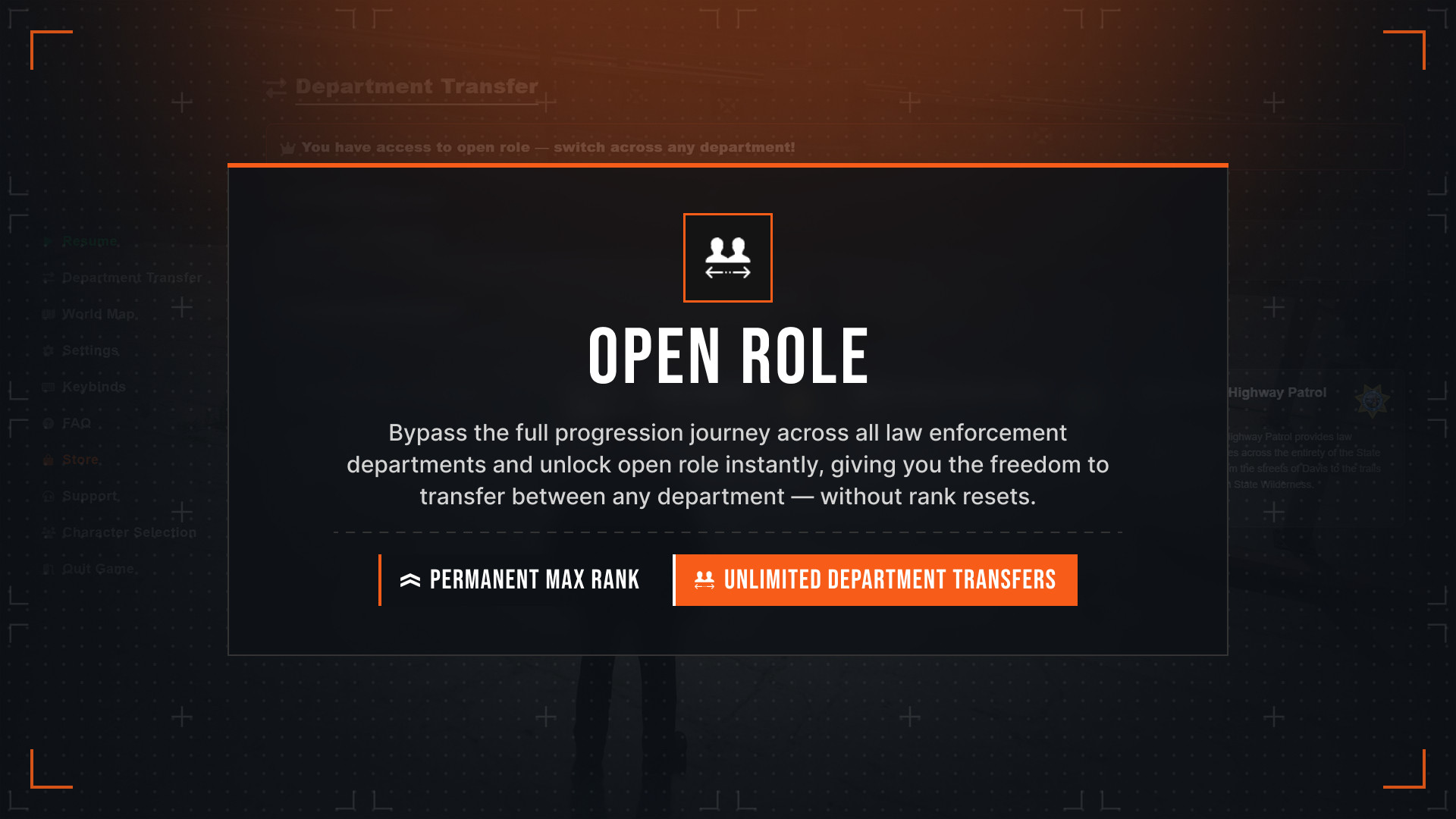 Open Role