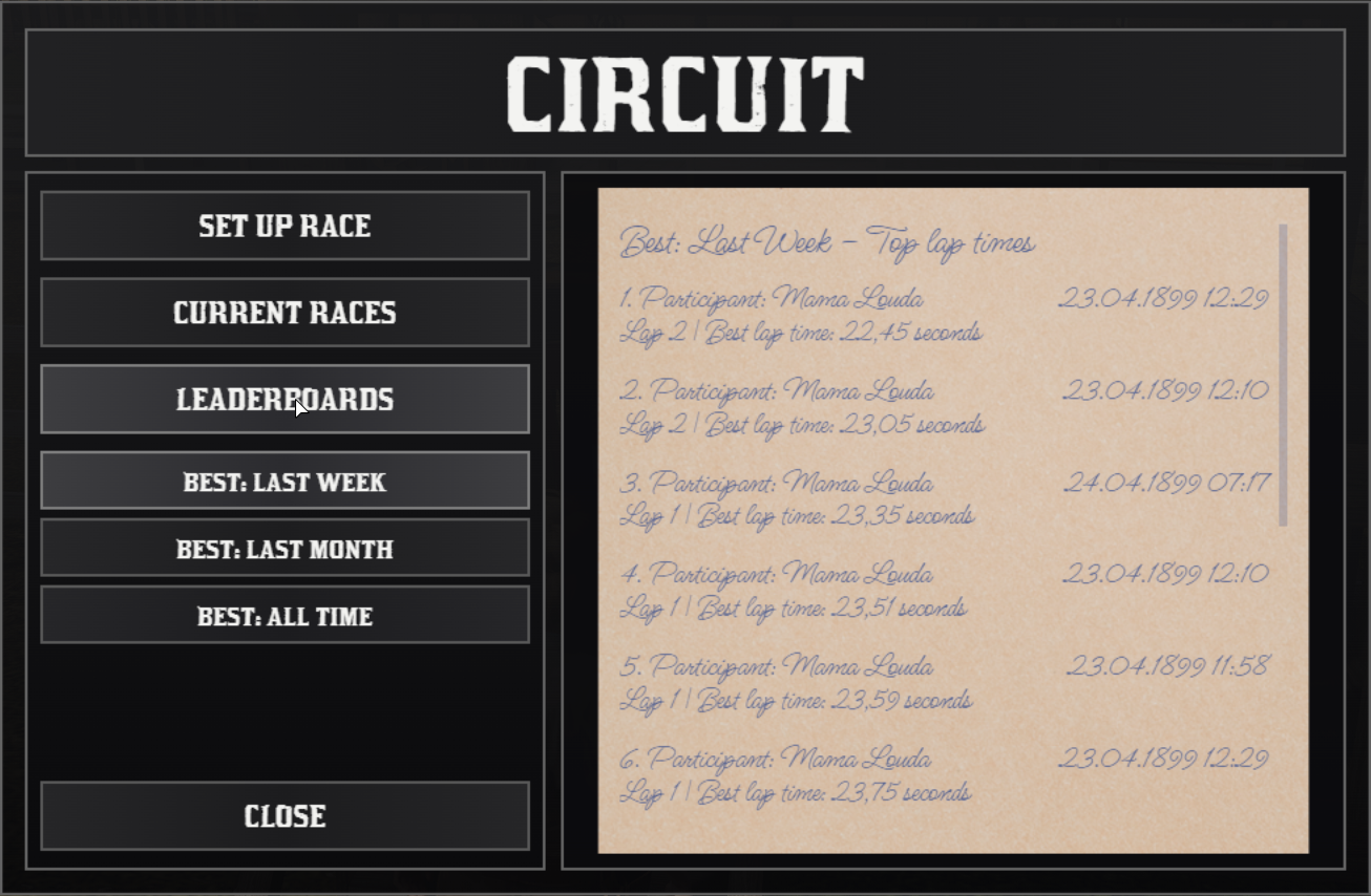 MF_Horserace  - a immersive Horserace Script with multiplayer races