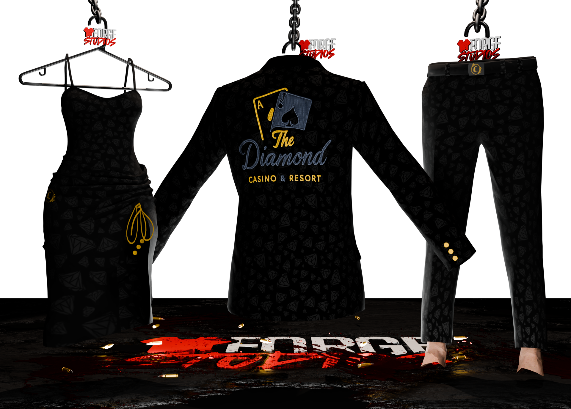 Diamond Casino FiveM Kleidungspaket Hero-Vorschau