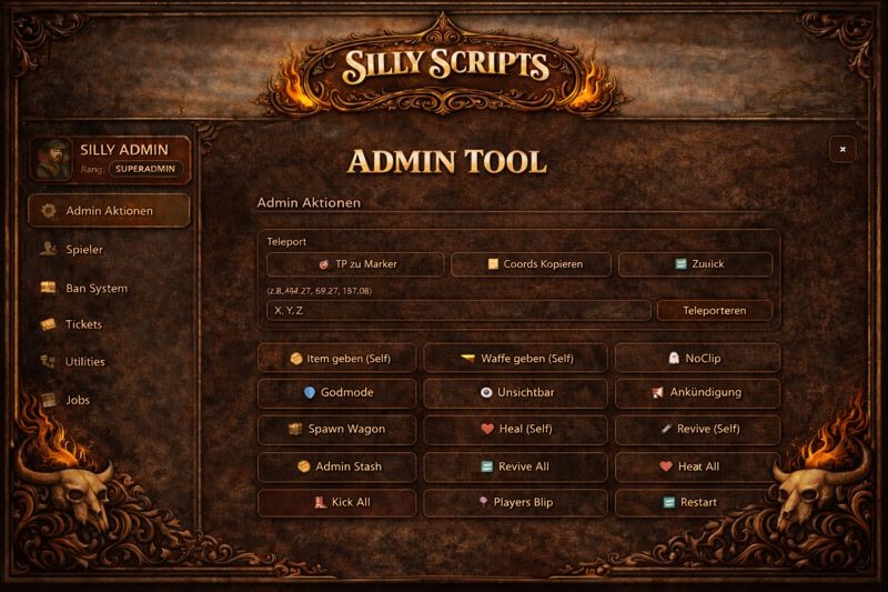 Silly Admin