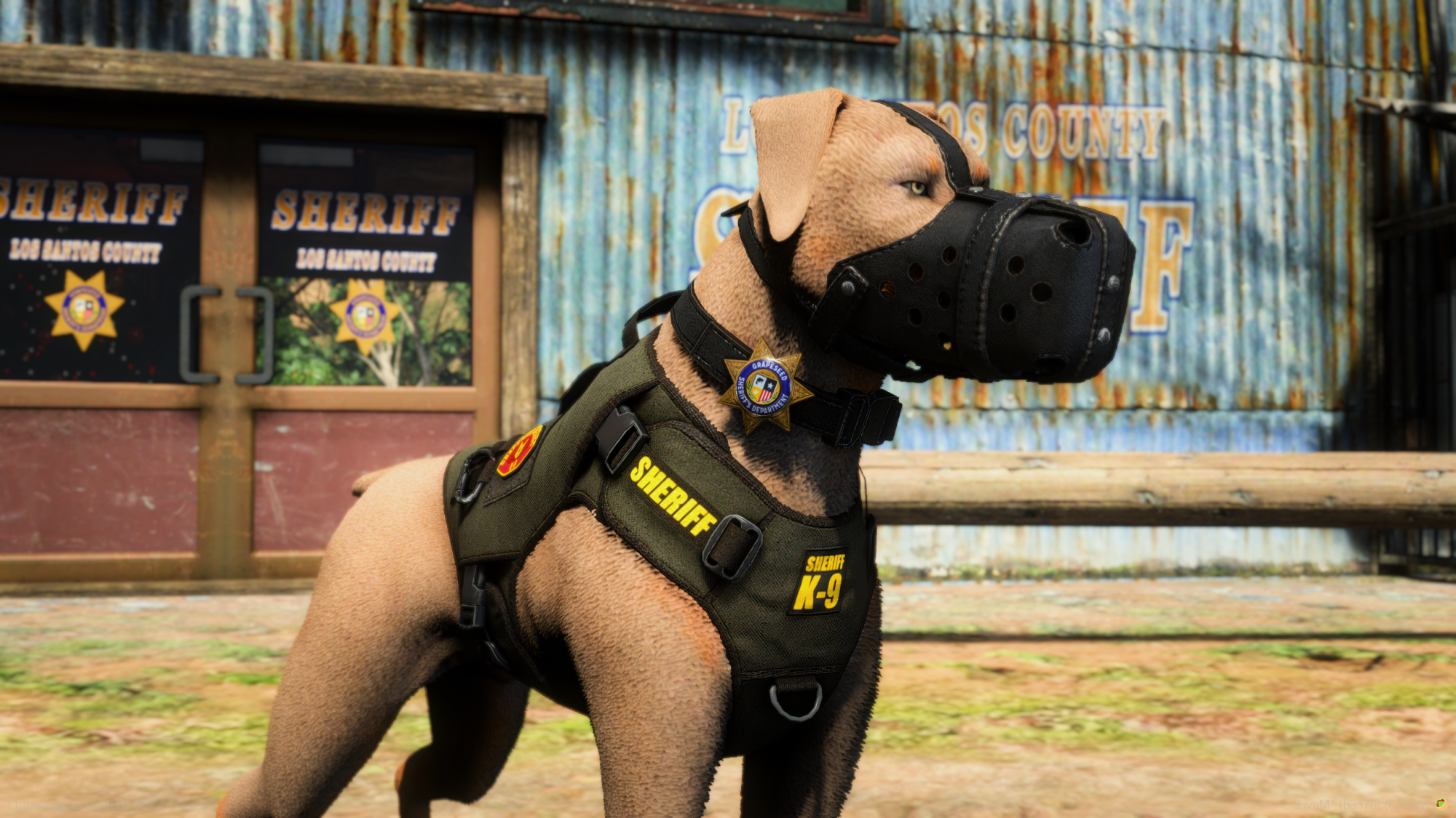Doberman Police K9