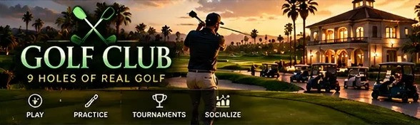 Golf Club — 9 Holes of Real Golf for FiveM (Qbox / QBCore)
