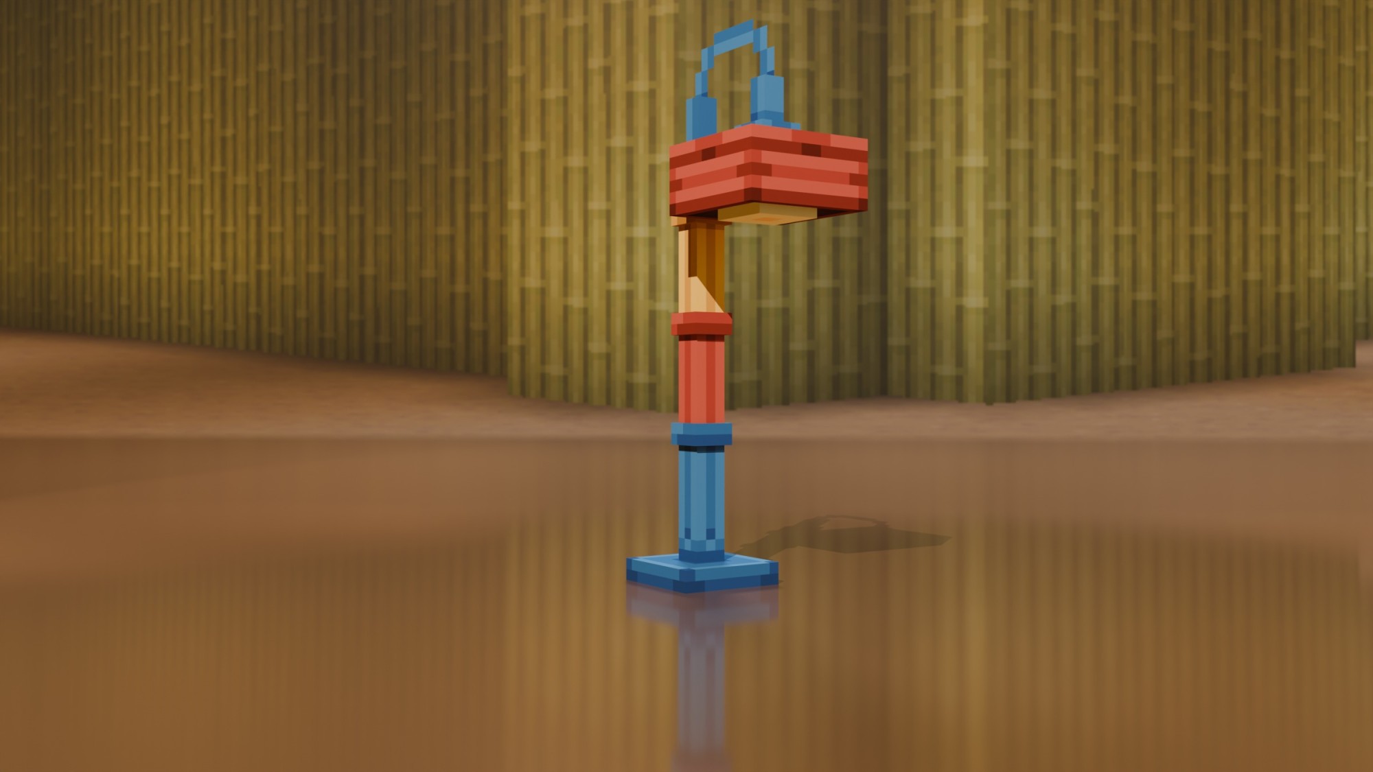 Park Lamp, Single — cosmetic Furniture v2 item on the NovaVoid Cat Civilization Minecraft server