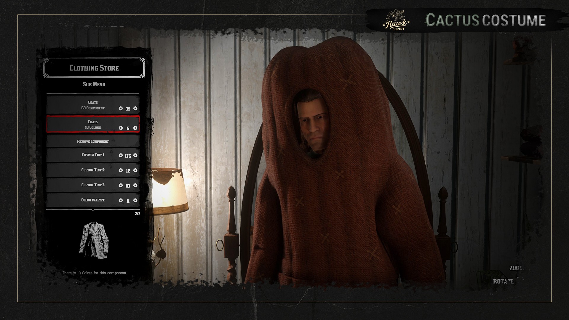 Hawk Cactus Costume [ Free ]