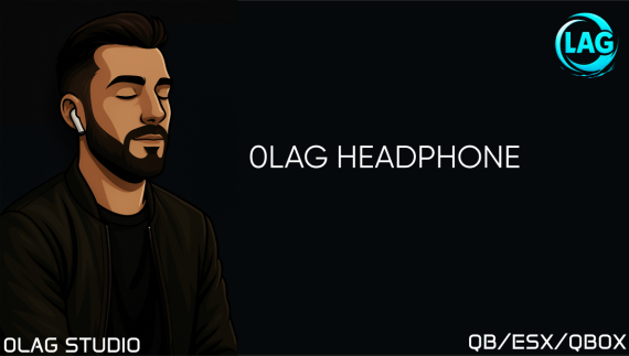 0Lag Headphone | [ESX,QB,QBOX]