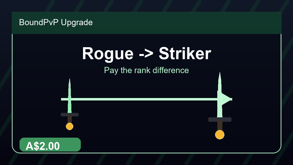 Rogue → Striker Upgrade
