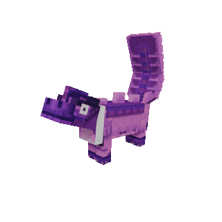 Orchid Dino Cat Skin — cosmetic Cat Skins item on the NovaVoid Cat Civilization Minecraft server