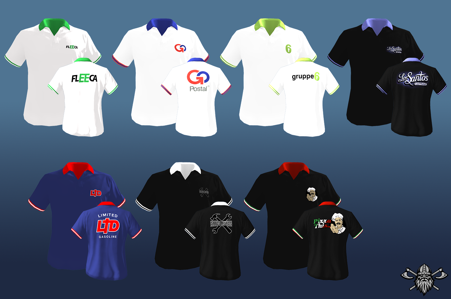 Lore-friendly Business Polo Shirts & Hats