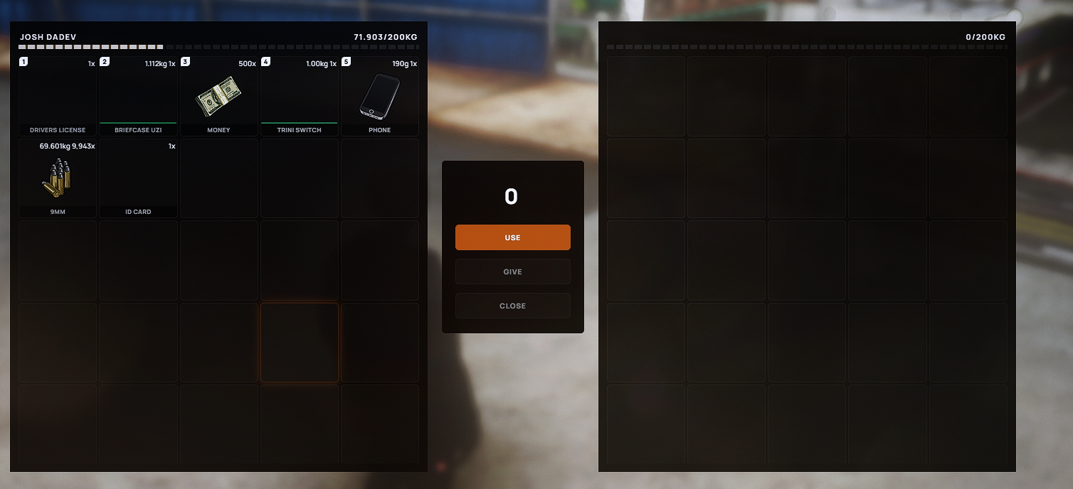 Ox_Inventory Redesign V1