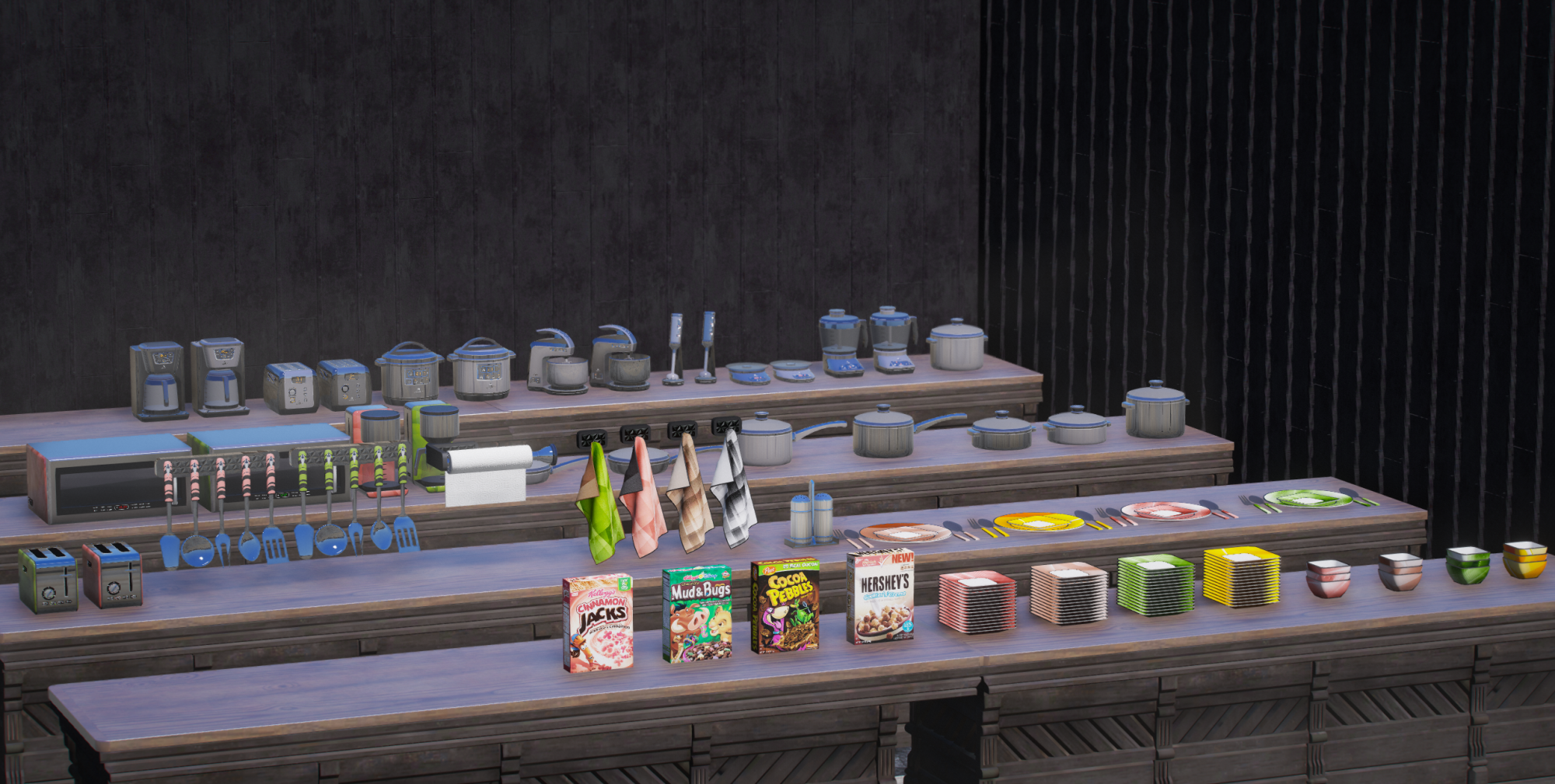 Kitchen Life Prop Pack