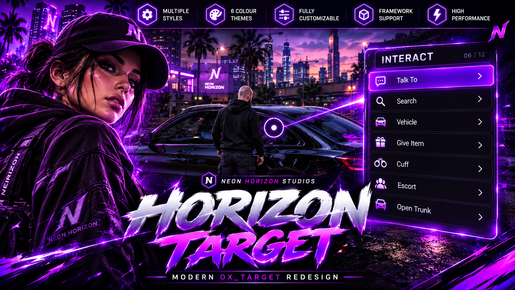π― Horizon Target β Modern ox_target Redesign