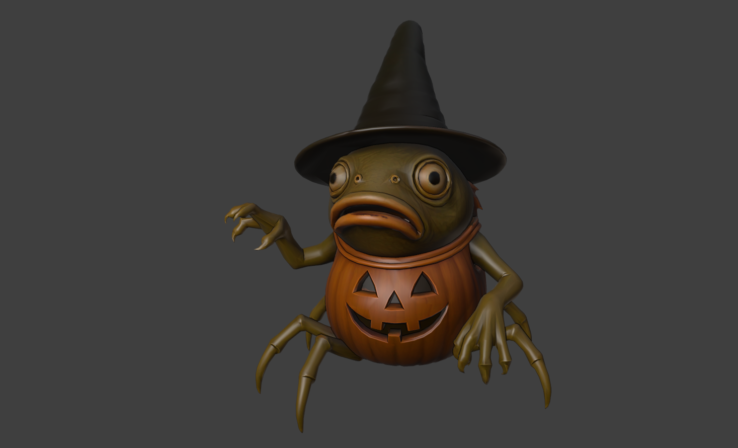 [Halloween Frogkin Pet] Lifetime  Pets
