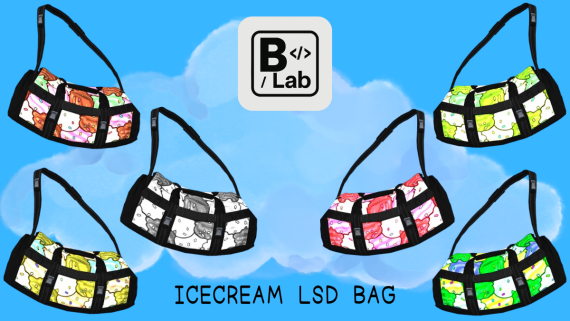 [FREE] IceCream LSD Bag – Unisex Accessory