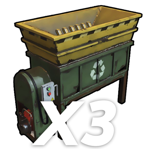 3x Personal Recyclers