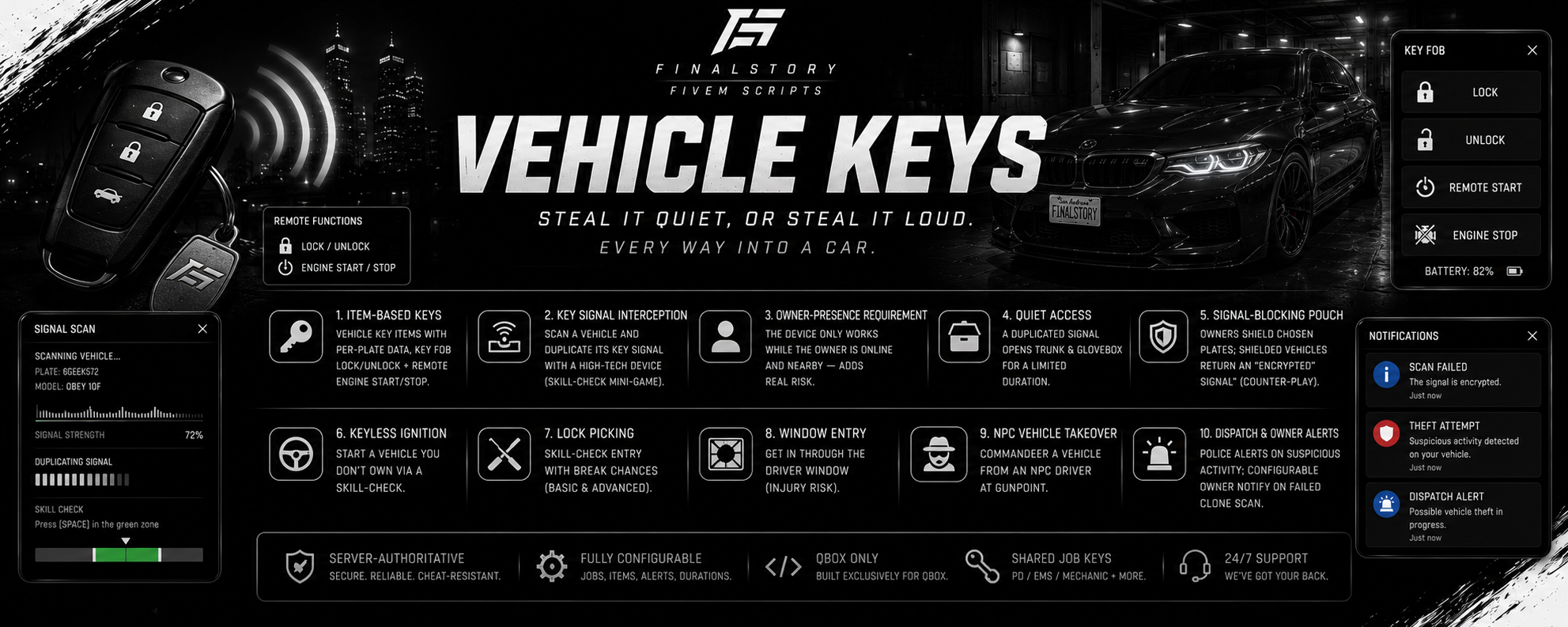 VEHICLE KEYS