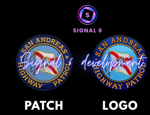 🚨 San Andreas State Patrol Patch & Logo Pack FHP