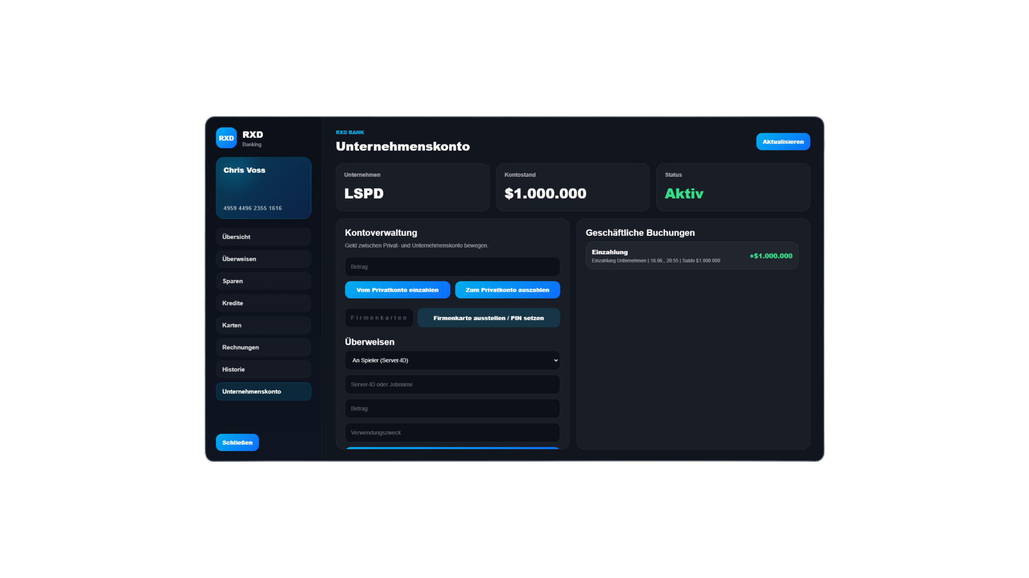 RXD Banking