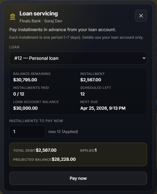 Advanced Banking Script